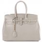 Preview: TL Bag Leder-Handtasche_TL141529-hellgrau Preview: TL Bag Leder-Handtasche_TL141529-hellgrau